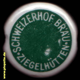 Bügelverschluss aus: Schweizerhof Bräu, Ziegelhütten, Trogen, Deutschland