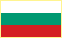 Flagge des Herkunftlandes des Bügelverchluss Bulgarien