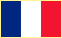 Flagge des Herkunftlandes des Bügelverchluss Frankreich