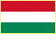 Flagge des Herkunftlandes des Bügelverchluss Ungarn