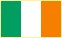 Flagge des Herkunftlandes des Bügelverchluss Irland