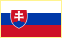 Flagge des Herkunftlandes des Bügelverchluss Slowakei