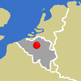 Herkunft dieses Bierbrauerei-Flaschenverschlusses: Opwijk, Flämisch Brabant, Belgien