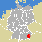 Herkunft dieses historischen Bierbrauerei-Flaschenverschlusses: Burghausen / Salzach, Bayern / Oberbayern, Deutschland