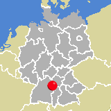 Herkunft dieses historischen Bierbrauerei-Flaschenverschlusses: Kirchheim / Ries, Baden - Württemberg, Deutschland