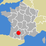 Herkunft dieses historischen Bierbrauerei-Flaschenverschlusses: Montauban, Midi - Pyrénées, Frankreich
