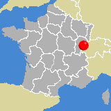 Herkunft dieses historischen Bierbrauerei-Flaschenverschlusses: Morteau, Franche - Comté, Frankreich