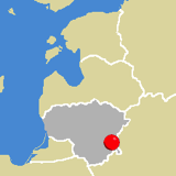 Herkunft dieses historischen Bierbrauerei-Flaschenverschlusses: Vilnius, Dzūkija, Litauen
