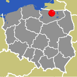 Herkunft dieses historischen Bierbrauerei-Flaschenverschlusses: Bischofstein, Ostpreußen, Polen