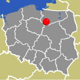 Herkunft dieses historischen Bierbrauerei-Flaschenverschlusses: Gilgenburg, Ostpreußen, Polen