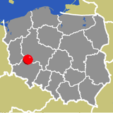 Herkunft dieses historischen Bierbrauerei-Flaschenverschlusses: Guhrau, Schlesien, Polen