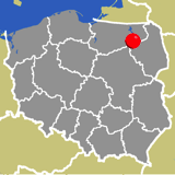 Herkunft dieses historischen Bierbrauerei-Flaschenverschlusses: Johannisburg, Ostpreußen, Polen