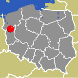 Herkunft dieses historischen Bierbrauerei-Flaschenverschlusses: Landsberg / Warthe, Brandenburg, Polen