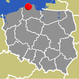 Herkunft dieses historischen Bierbrauerei-Flaschenverschlusses: Lauenburg i. Pom., Pommern, Polen