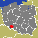 Herkunft dieses historischen Bierbrauerei-Flaschenverschlusses: Münsterberg, Schlesien, Polen