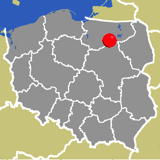 Herkunft dieses historischen Bierbrauerei-Flaschenverschlusses: Ortelsburg, Ostpreußen, Polen