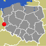 Herkunft dieses historischen Bierbrauerei-Flaschenverschlusses: Pförten, Brandenburg, Polen