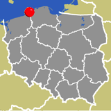 Herkunft dieses historischen Bierbrauerei-Flaschenverschlusses: Schlawe, Pommern, Polen