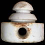 Form dieses alten Porzellankopfs einer Schnappverschluss-Flasche: Bügelverschluss