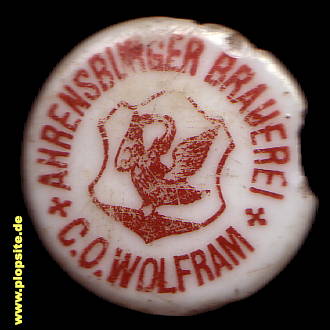 Bügelverschluss aus: Brauerei C.O. Wolfram  , Ahrensburg, Deutschland