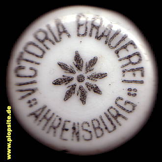 Bügelverschluss aus: Victoria Brauerei , Ahrensburg, Deutschland