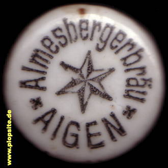 BŸügelverschluss aus: Brauerei Heinrich Almesberger, Aigen / Mühlkreis, Österreich