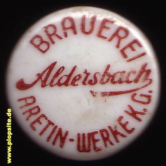 Bügelverschluss aus: Brauerei Aretin Werke KG, Aldersbach, Deutschland