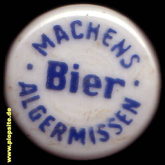 BŸügelverschluss aus: Brauerei Machens, Algermissen, Deutschland