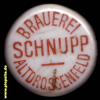 Bügelverschluss aus: Brauerei Schnupp, Altdrossenfeld, Deutschland