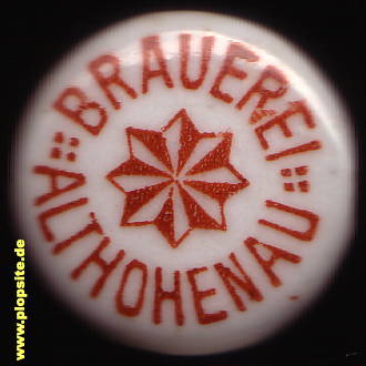 Bügelverschluss aus: Brauerei, Altenhohenau, Kloster Altenhohenau, Griesstätt, Deutschland