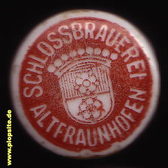 BŸügelverschluss aus: Schloßbrauerei, Altfraunhofen, Deutschland