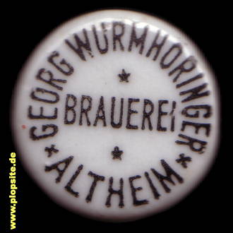 Bügelverschluss aus: Brauerei Wurmhoringer, Altheim, Österreich