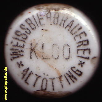 Bügelverschluss aus: Weißbierbrauerei Kloo, Altötting, Deutschland