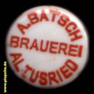 BŸügelverschluss aus: Brauerei Batsch, Altusried, Deutschland