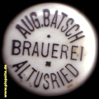 Bügelverschluss aus: Brauerei zum Schwanen Batsch, Altusried, Deutschland