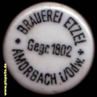 Bügelverschluss aus: Brauerei Etzel, Amorbach, Deutschland