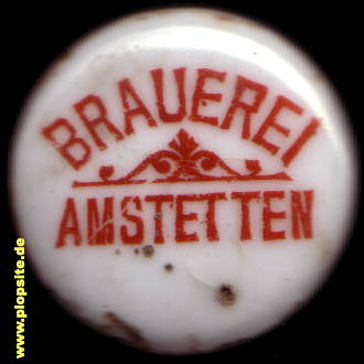 BŸügelverschluss aus: Brauerei, Amstetten, Österreich