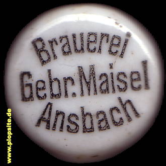 Bügelverschluss aus: Brauerei Gebrüder Maisel, Ansbach, Deutschland