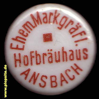 Bügelverschluss aus: Ehemaliges Markgräfliches Hofbräuhaus, Ansbach, Deutschland