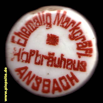 Bügelverschluss aus: Ehemaliges Markgräfliches Hofbräuhaus, Ansbach, Deutschland