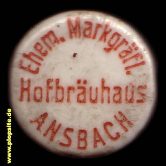 Bügelverschluss aus: Ehemaliges Markgräfliches Hofbräuhaus, Ansbach, Deutschland