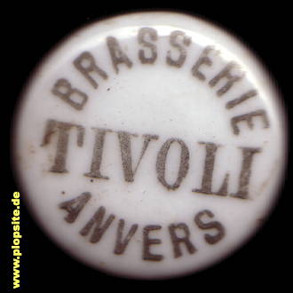 Bügelverschluss aus: Brasserie Tivoli S.A., Anvers, Antwerpen, Belgien