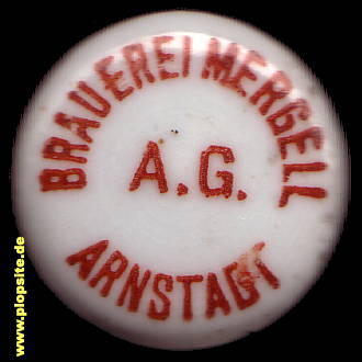 Bügelverschluss aus: Brauerei Mergell AG, Arnstadt, Deutschland