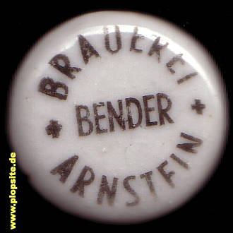 Bügelverschluss aus: Brauerei Bender, Arnstein, Deutschland