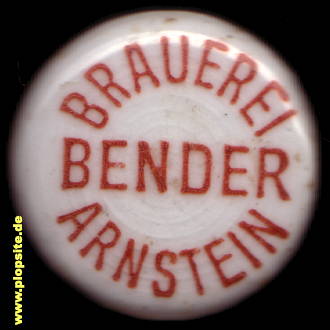 Bügelverschluss aus: Brauerei Bender, Arnstein, Deutschland