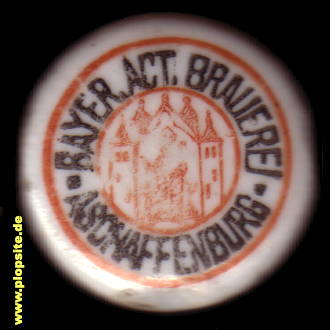 Bügelverschluss aus: Bayerische Actien Brauerei, Aschaffenburg, Deutschland