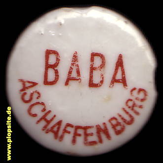 BÜgelverschluss aus: Bayerische Aktienbrauerei Baba, Aschaffenburg, Deutschland