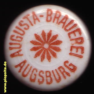 Bügelverschluss aus: Augusta Brauerei, Augsburg, Deutschland