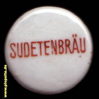 Bügelverschluss aus: Sudetenbräu AG, Aussig, Ústí nad Labem, Tschechien