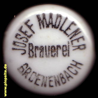 BŸügelverschluss aus: Brauerei Madlener, Bad Grönenbach, Deutschland